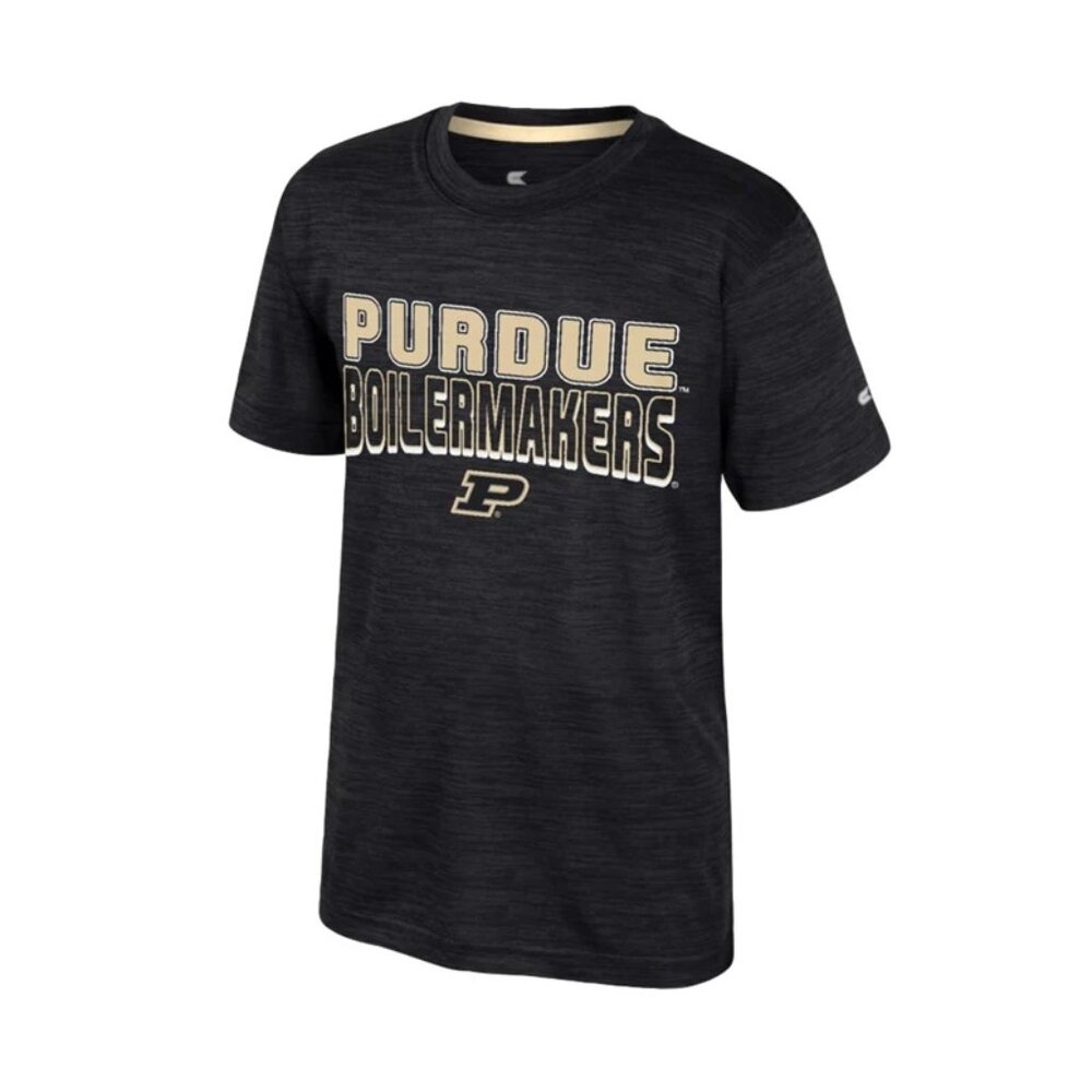 Boy's Colosseum Purdue Boilermakers Tee - Black - XL (20) - NWT